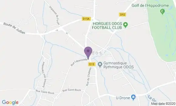 Localisation Odos Bp - 65310