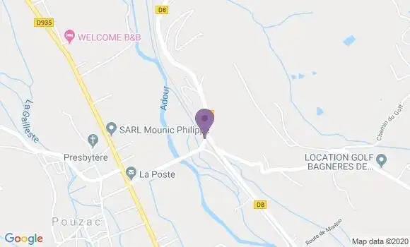 Localisation Pouzac Bp - 65200