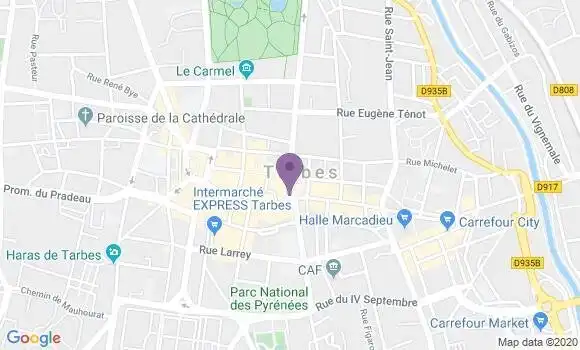 Localisation Tarbes R P - 65000