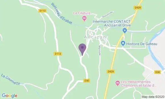 Localisation Vielle Aure Bp - 65170