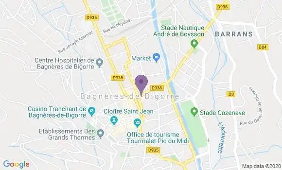 Localisation La Mongie Ap - 65200