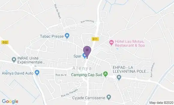 Localisation Alenya Bp - 66200