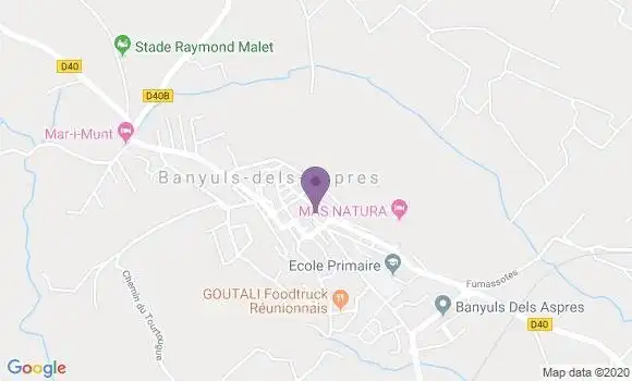 Localisation Banyuls Dels Aspres Bp - 66300