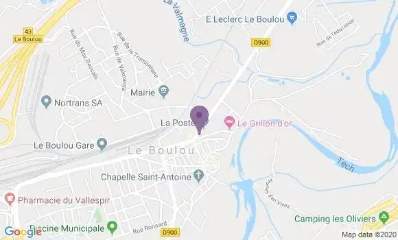 Localisation Le Boulou - 66161