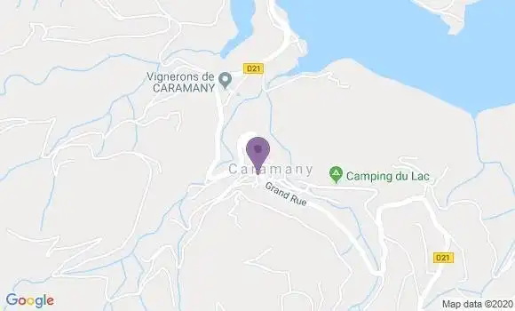 Localisation Caramany Ap - 66720