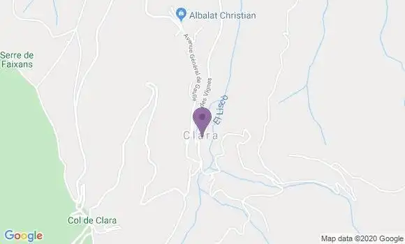 Localisation Espira de Conflent Ap - 66320