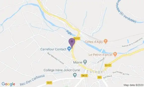 Localisation Estagel - 66310