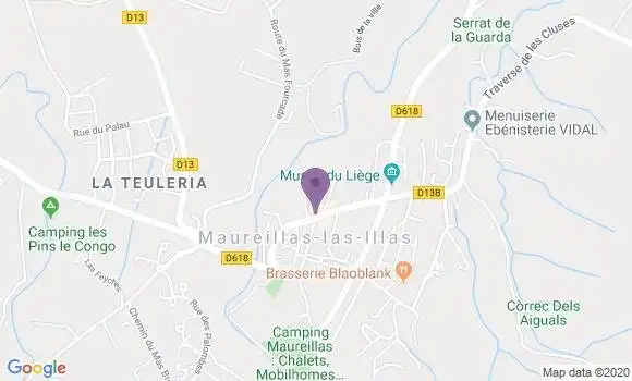 Localisation Maureillas Las Illas - 66480