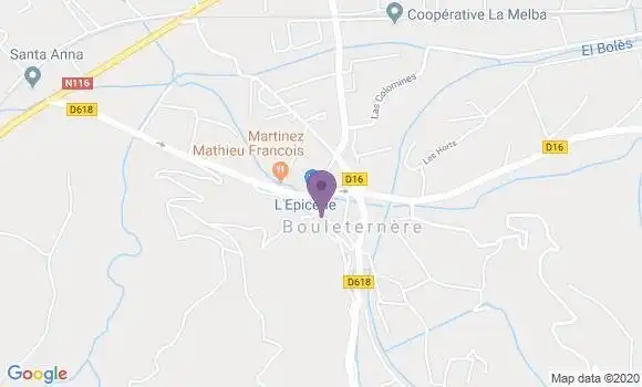 Localisation Montalba le Chateau Ap - 66130