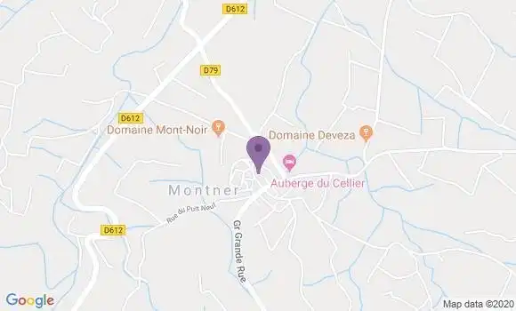 Localisation Montner Ap - 66720