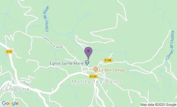 Localisation Mosset Ap - 66500