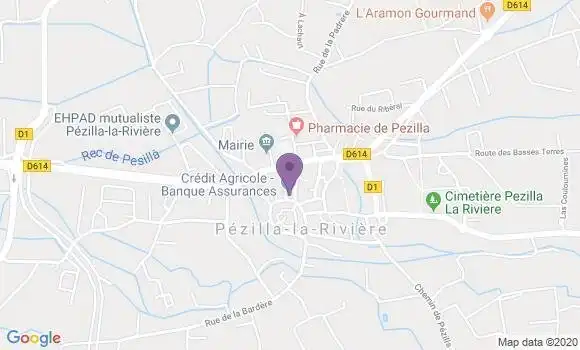 Localisation Pezilla la Riviere Bp - 66370