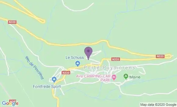 Localisation Porte Puymorens Ap - 66760