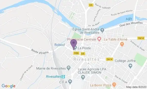 Localisation Rivesaltes - 66600