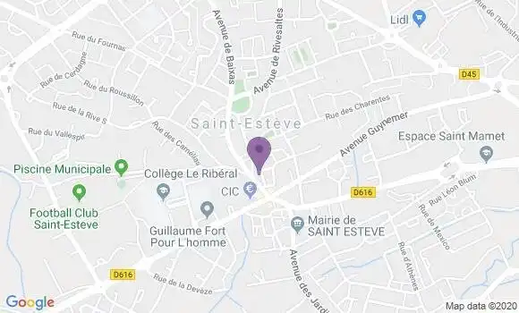 Localisation Saint Esteve - 66240