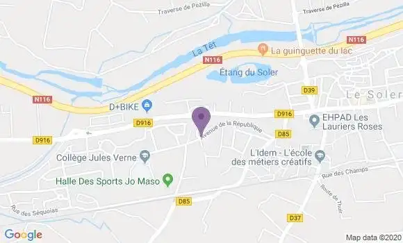 Localisation Saint Feliu d