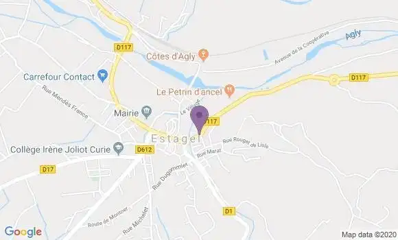 Localisation Tautavel Bp - 66720