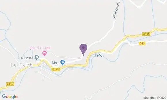 Localisation Le Tech Ap - 66230
