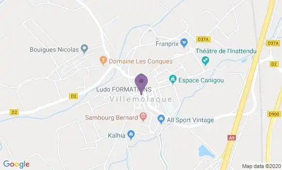 Localisation Villemolaque Bp - 66300