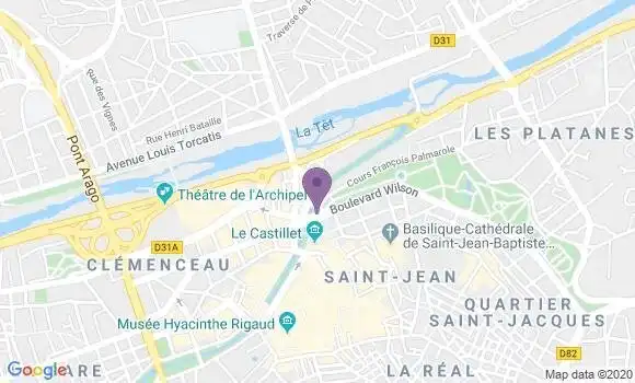 Localisation Perpignan Joffre Bp - 66000