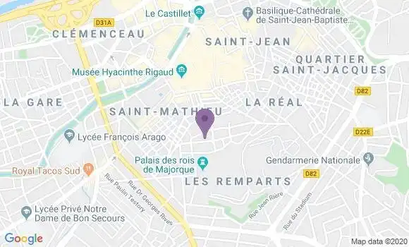 Localisation Perpignan Majorque Ap - 66000