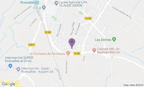 Localisation Perpignan le Vernet Polygone - 66000