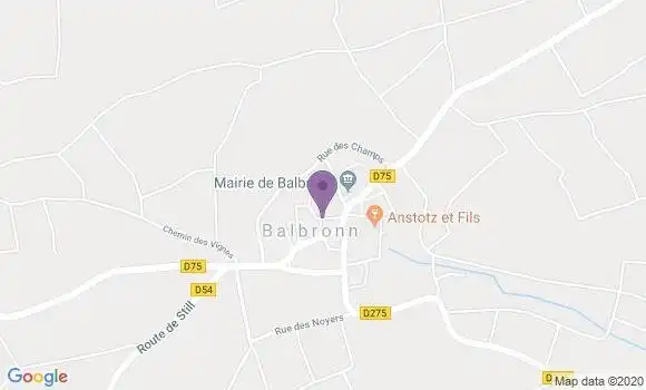 Localisation Balbronn Bp - 67310