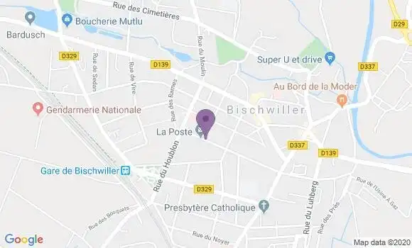 Localisation Bischwiller - 67240