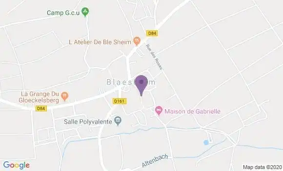 Localisation Blaesheim Ap - 67113