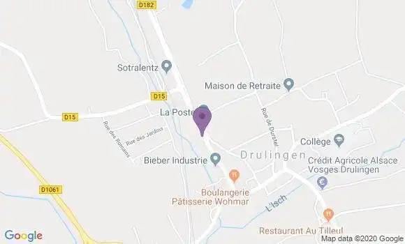 Localisation Drulingen Bp - 67320