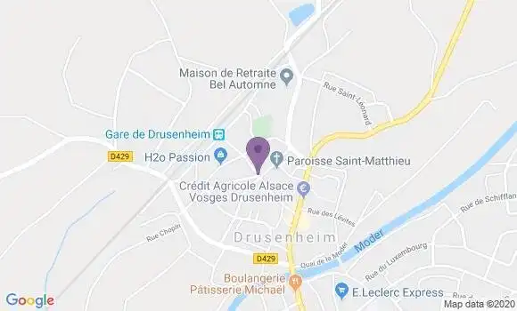 Localisation Drusenheim Bp - 67410