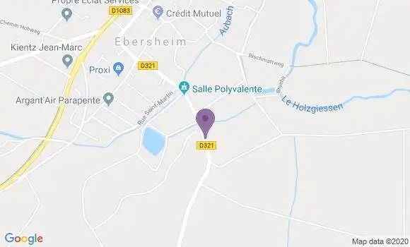 Localisation Ebersheim Bp - 67600