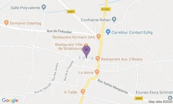Localisation Eichhoffen Ap - 67140