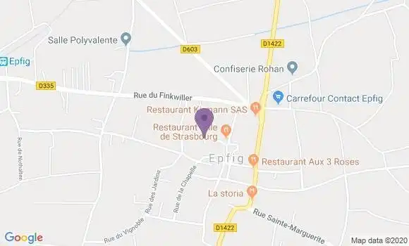 Localisation Epfig Bp - 67680