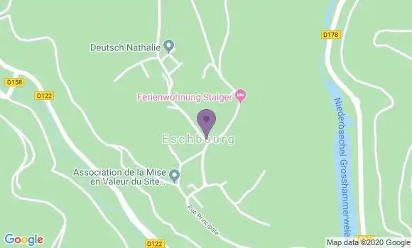 Localisation Eschbourg Ap - 67320