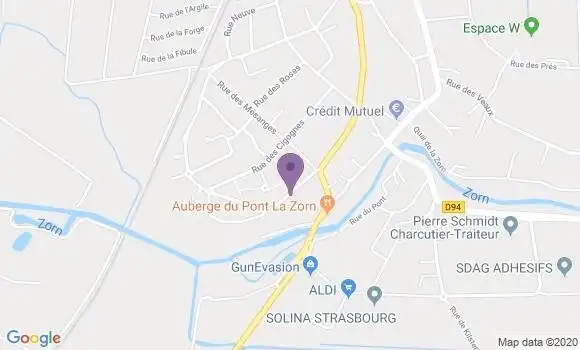 Localisation Geudertheim Bp - 67170