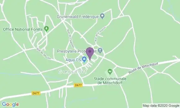 Localisation Goersdorf Ap - 67360