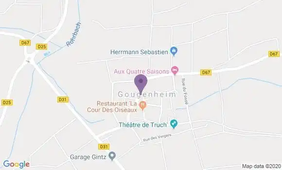 Localisation Gougenheim Ap - 67270