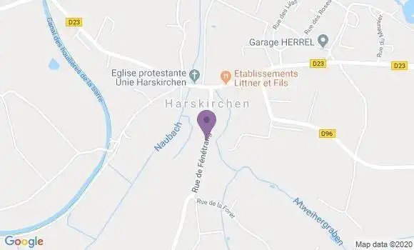 Localisation Harskirchen Bp - 67260