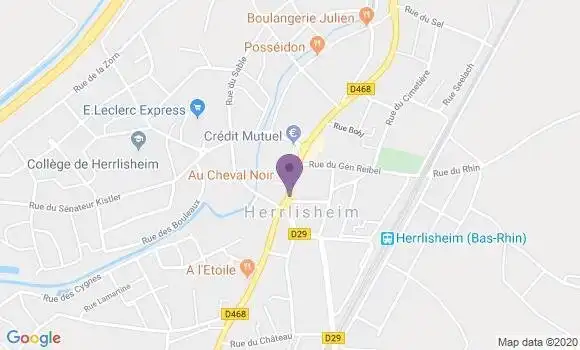 Localisation Herrlisheim Bp - 67850