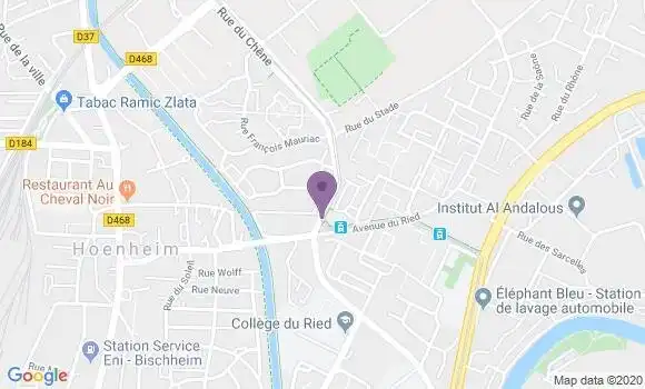 Localisation Hoenheim Bp - 67800