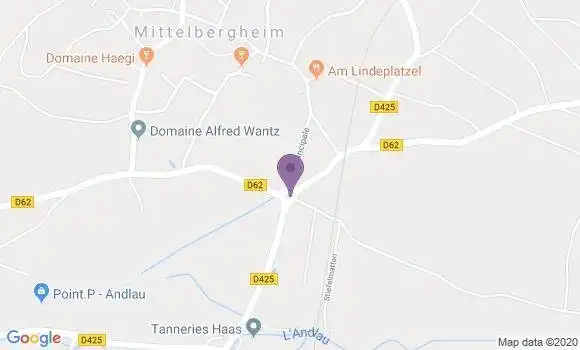 Localisation Le Hohwald Ap - 67140
