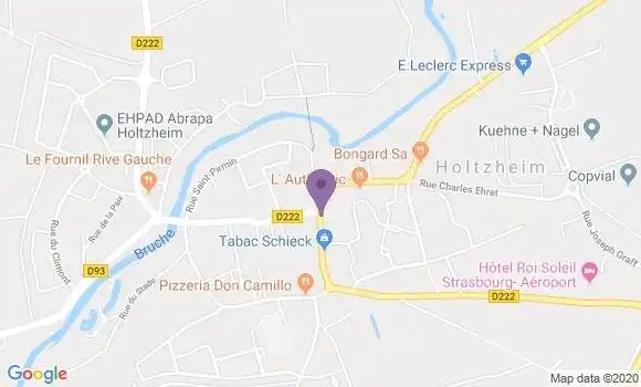 Localisation Holtzheim Bp - 67810