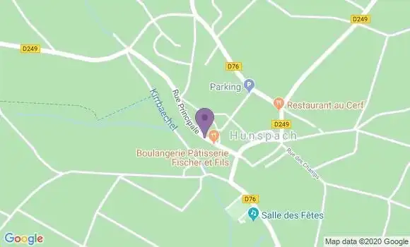 Localisation Hunspach Ap - 67250