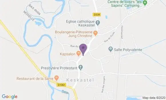 Localisation Keskastel Ap - 67260