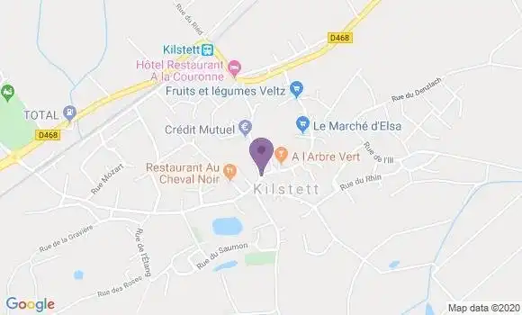 Localisation Kilstett Bp - 67840