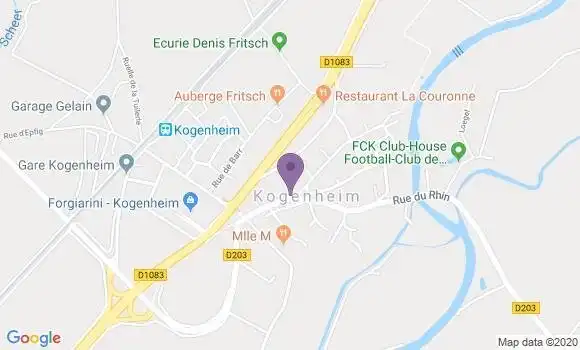 Localisation Kogenheim Bp - 67230