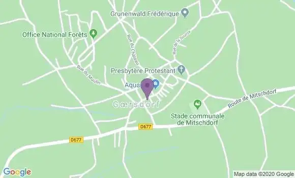 Localisation Langensoultzbach Bp - 67360