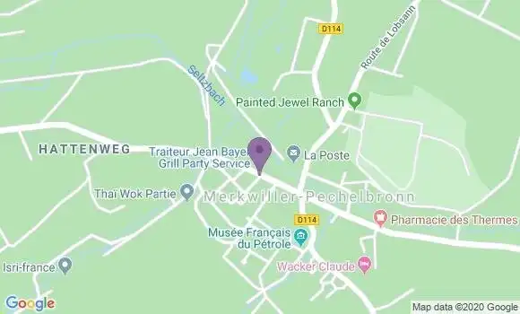 Localisation Merkwiller Pechelbronn Ap - 67250