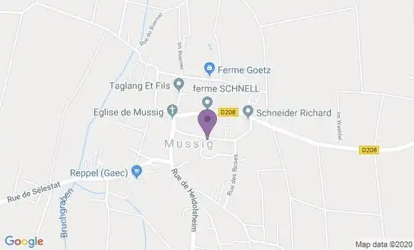Localisation Mussig Ap - 67600